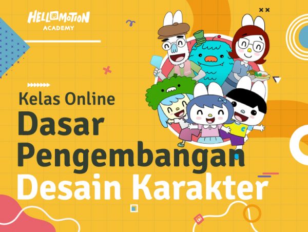 HelloMotion Academy – Kursus Desain Grafis, Animasi, Motion & Editing