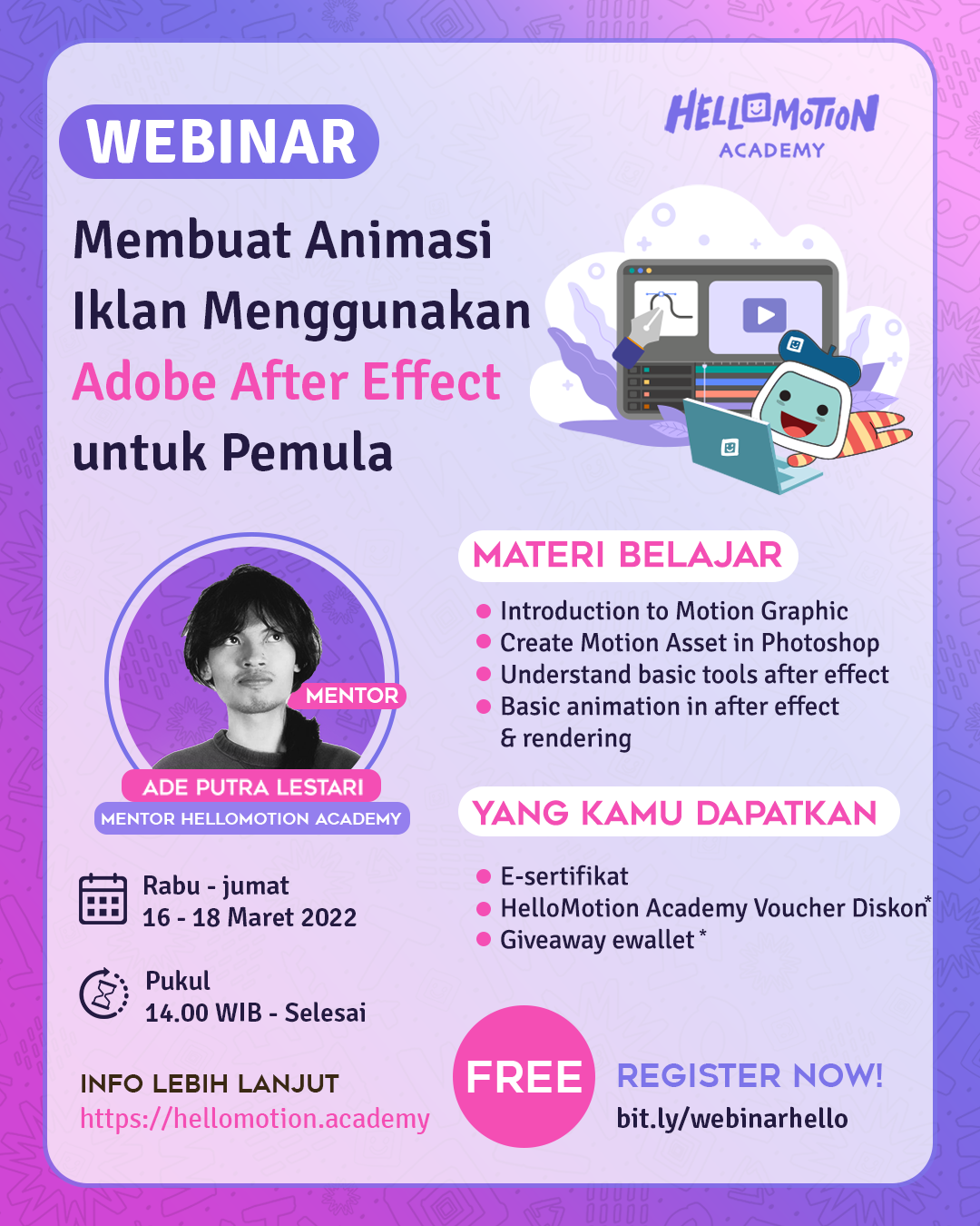 Webinar Masterclass HelloMotion Academy – HelloMotion Academy